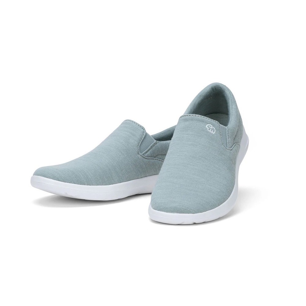 Merinos Slip On Sneaker Australian Merino‎ Wool Sage Women's Size 7